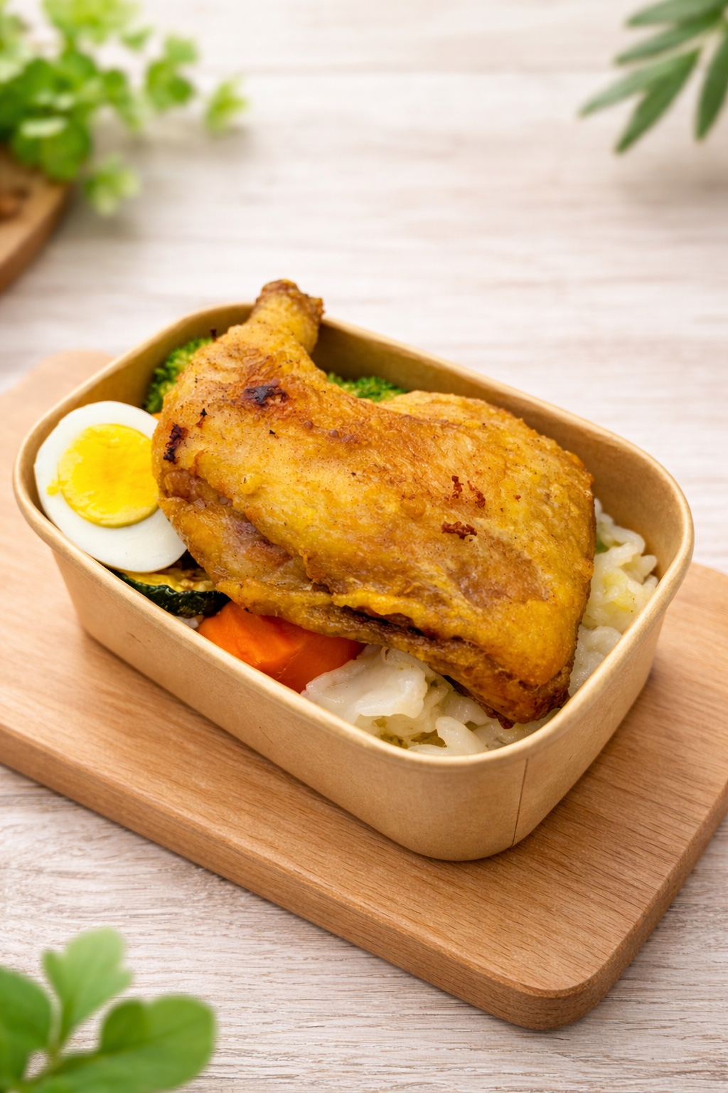 小野人雞腿餐盒
